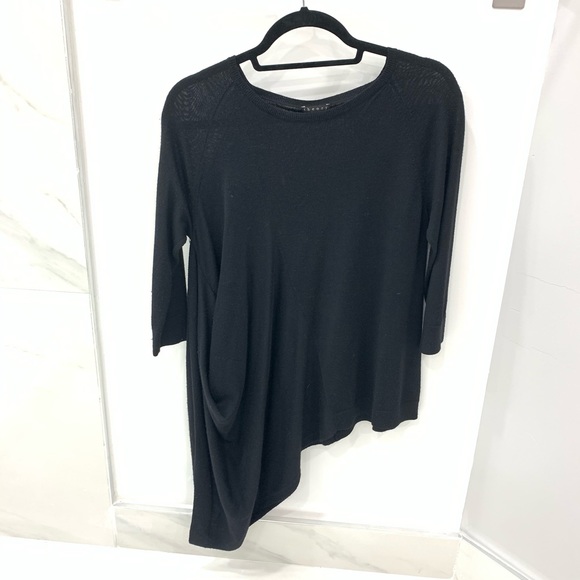 Theory Sweaters - THEORY wool asymmetric sweater